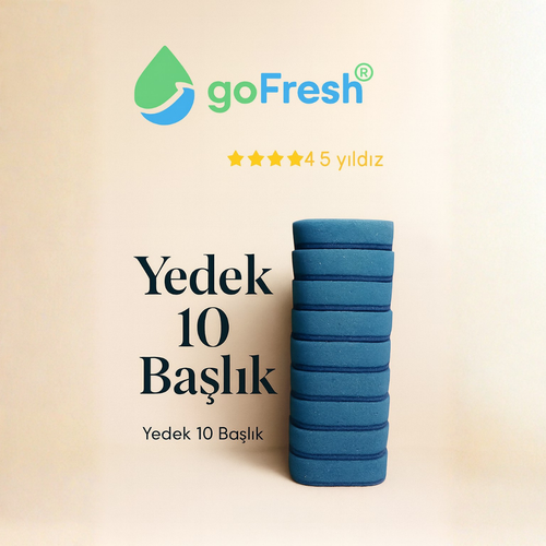 GoFresh Yedek Başlık 10 Adet