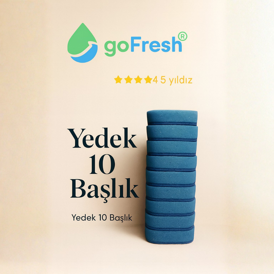GoFresh Yedek Başlık 10 Adet