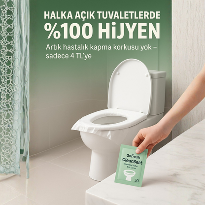 50 Adet Kullan-At Klozet Poşeti