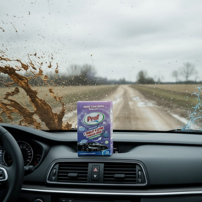 Araç Cam Suyu Tableti