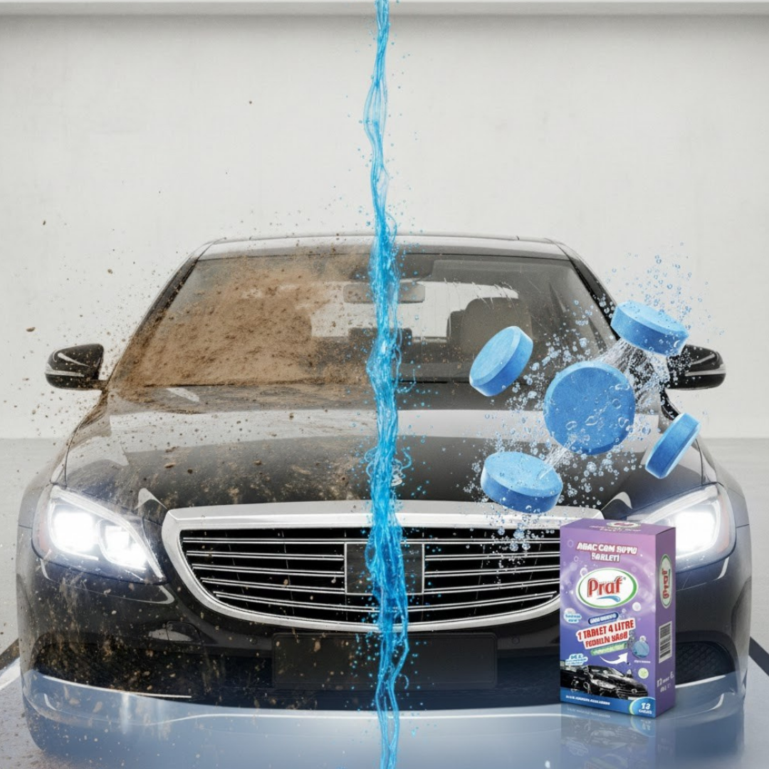 Araç Cam Suyu Tableti