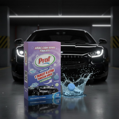 Araç Cam Suyu Tableti