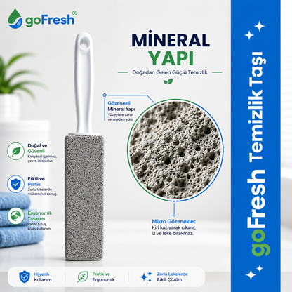 Gofresh Temizlik Taşı Seramik, Lavabo, Klozet ve Sert Yüzeyler İçin
