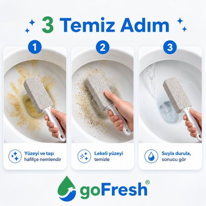 Gofresh Temizlik Taşı Seramik, Lavabo, Klozet ve Sert Yüzeyler İçin
