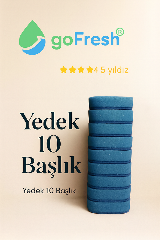 GoFresh Yedek Başlık 10 Adet